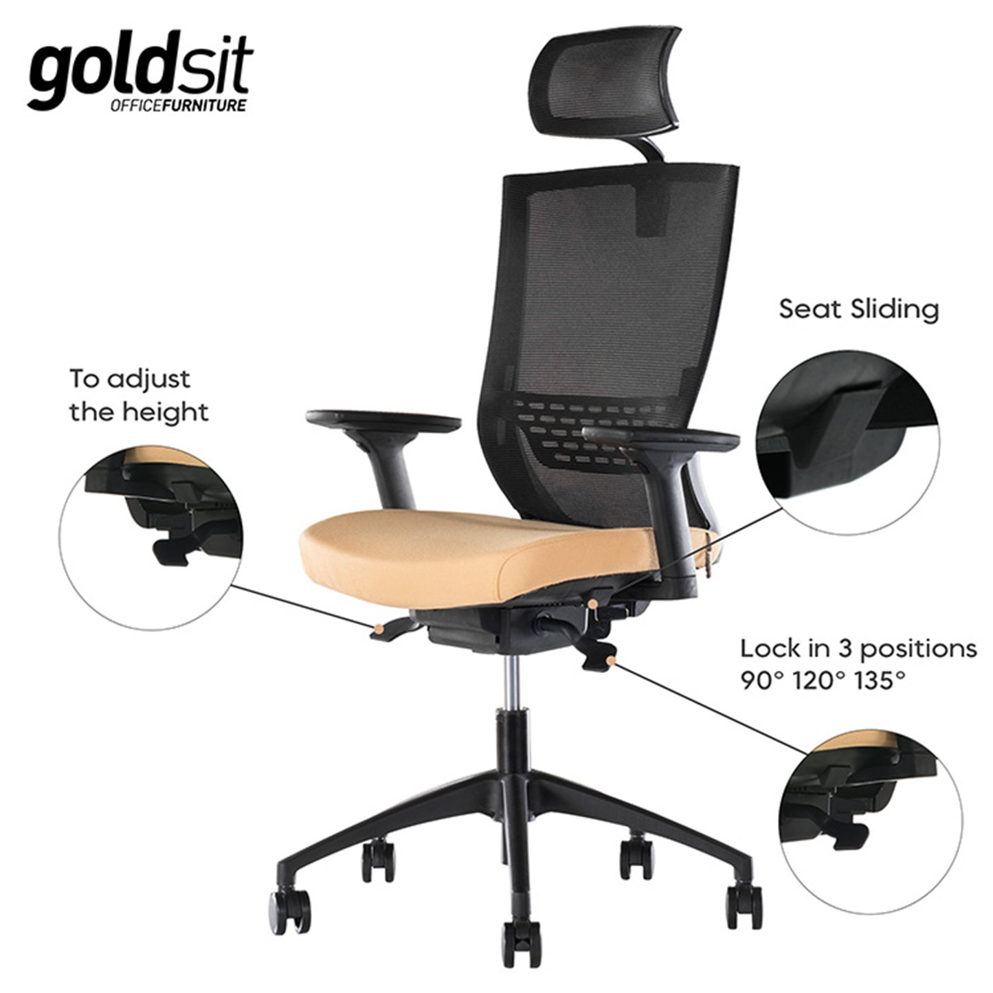 SATURN 000 PA TASK CHAIR