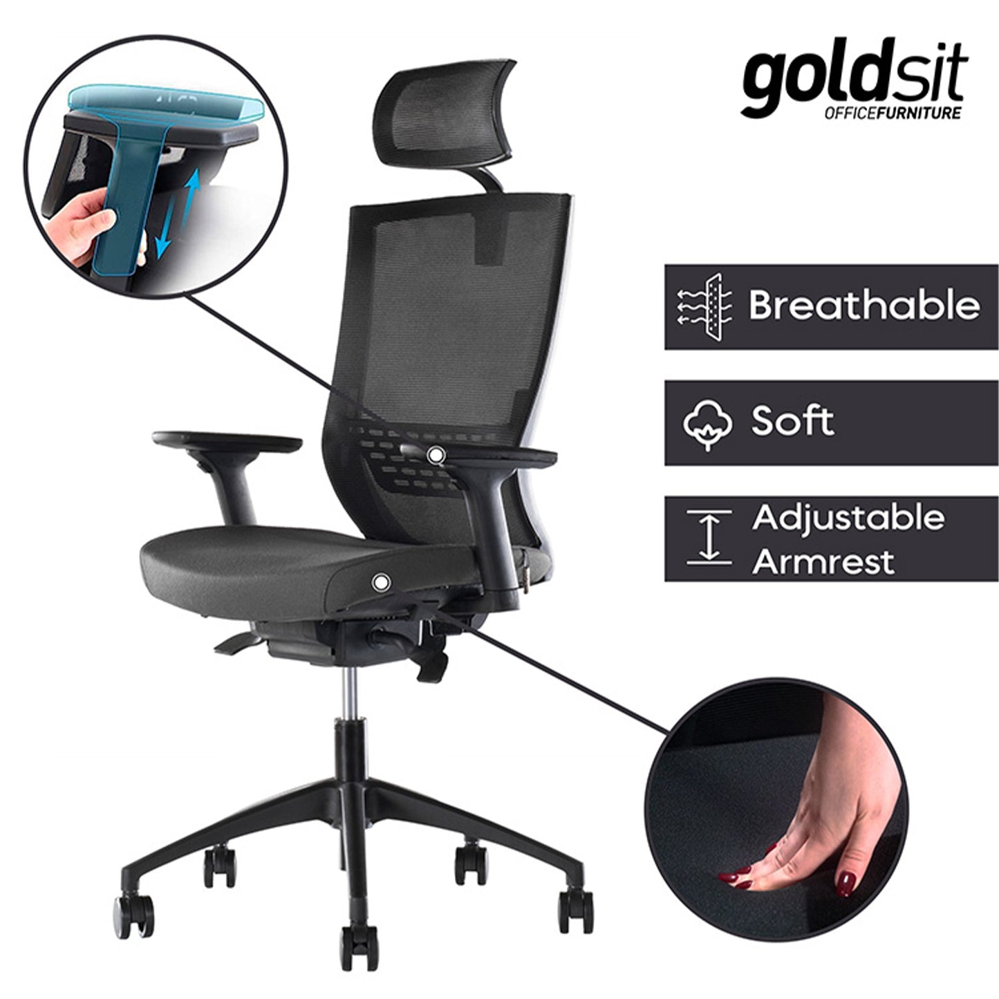 SATURN 000 PA TASK CHAIR