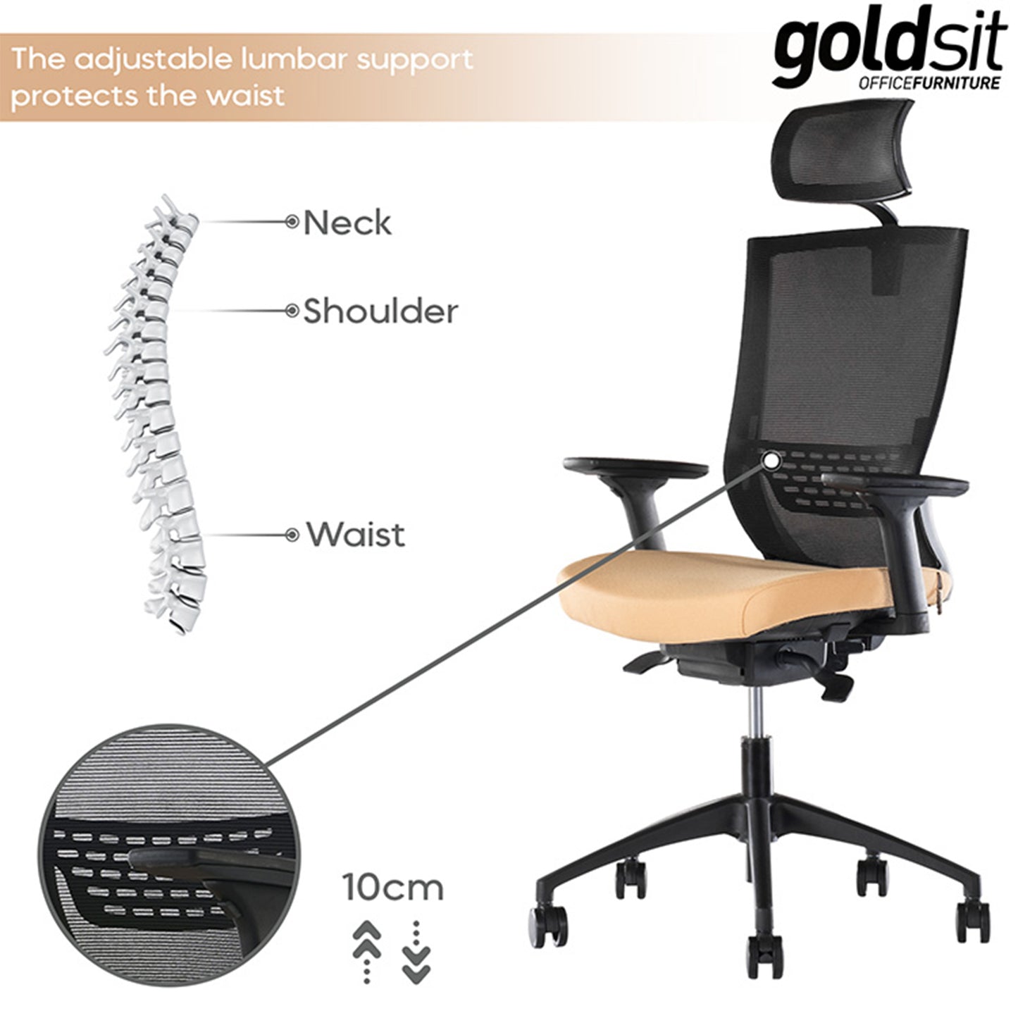 SATURN 000 PA TASK CHAIR