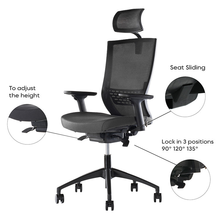SATURN 000 PA TASK CHAIR